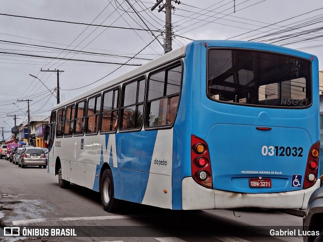 Viação São Pedro 0312032 na cidade de Manaus, Amazonas, Brasil, por Gabriel Lucas. ID da foto: 10827501.