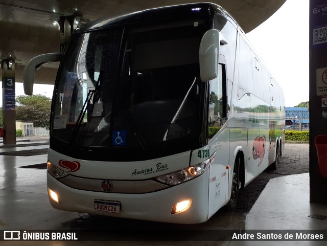 Eucatur - Empresa União Cascavel de Transportes e Turismo 4730 na cidade de Uberlândia, Minas Gerais, Brasil, por Andre Santos de Moraes. ID da foto: 10826507.