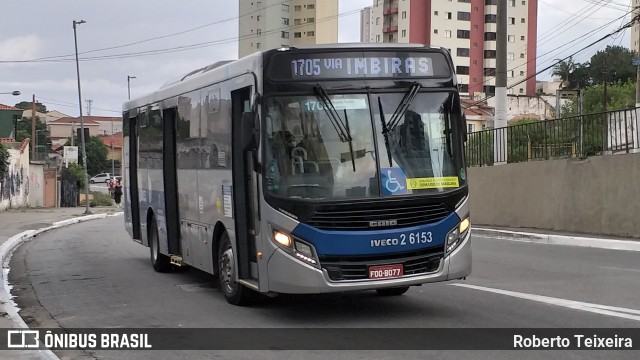 Transcooper > Norte Buss 2 6153 na cidade de São Paulo, São Paulo, Brasil, por Roberto Teixeira. Número da foto: #10827192.