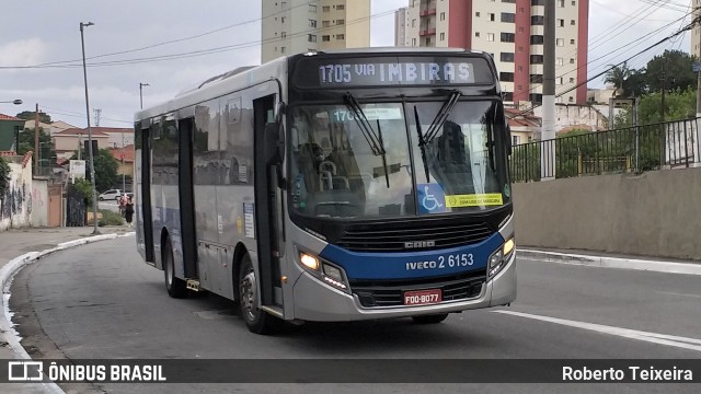 Transcooper > Norte Buss 2 6153 na cidade de São Paulo, São Paulo, Brasil, por Roberto Teixeira. ID da foto: 10827192.