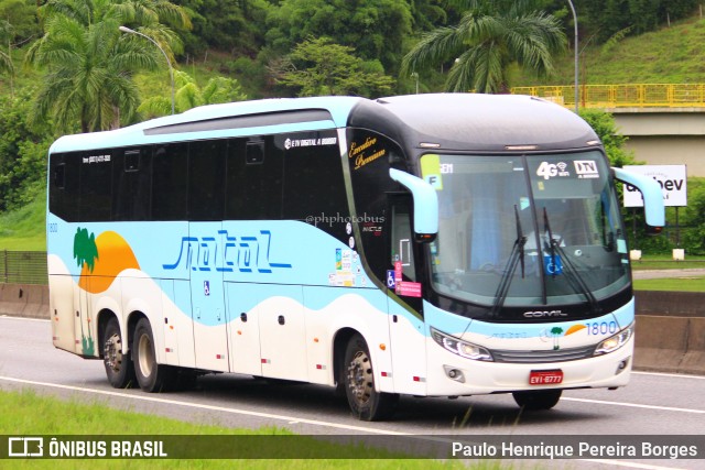 Transportadora Turística Natal 1800 na cidade de Piraí, Rio de Janeiro, Brasil, por Paulo Henrique Pereira Borges. ID da foto: 10827932.