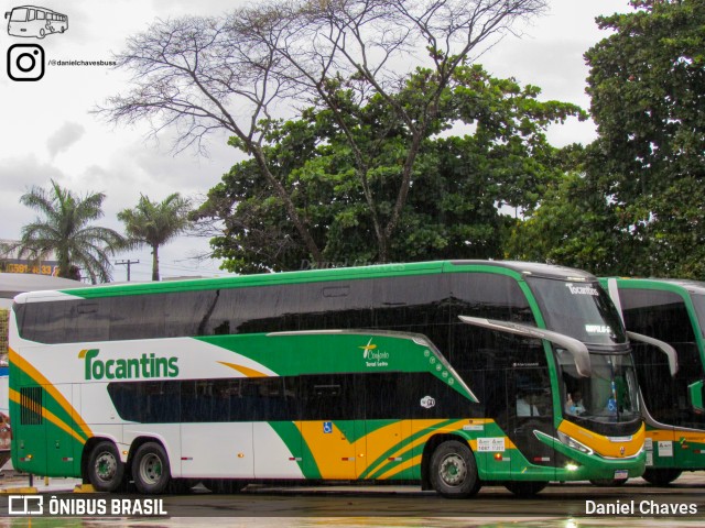 Tocantins Transportes e Turismo 3097 na cidade de Goiânia, Goiás, Brasil, por Daniel Chaves. Número da foto: #10825502.
