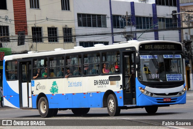 Transportes Barata BN-99030 na cidade de Belém, Pará, Brasil, por Fabio Soares. Número da foto: #10826995.