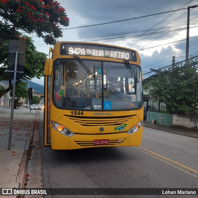 Viação Leme 1544 na cidade de Jundiaí, São Paulo, Brasil, por Lohan Mariano. ID da foto: 10827081.