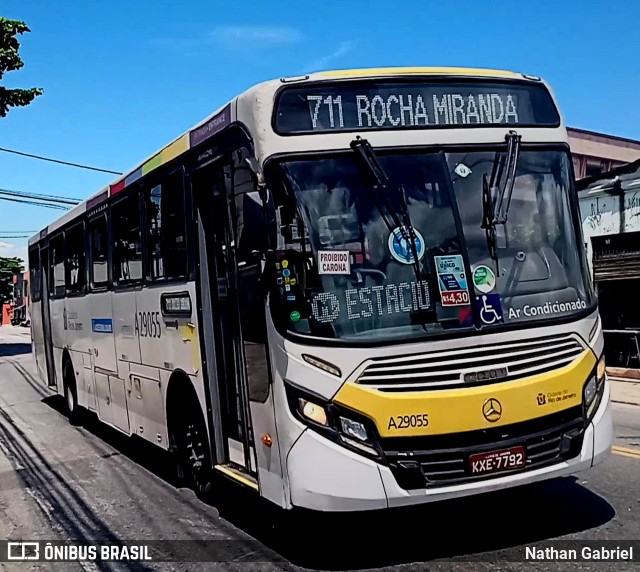 Empresa de Transportes Braso Lisboa A29055 na cidade de Rio de Janeiro, Rio de Janeiro, Brasil, por Nathan Gabriel. Número da foto: #10826982.