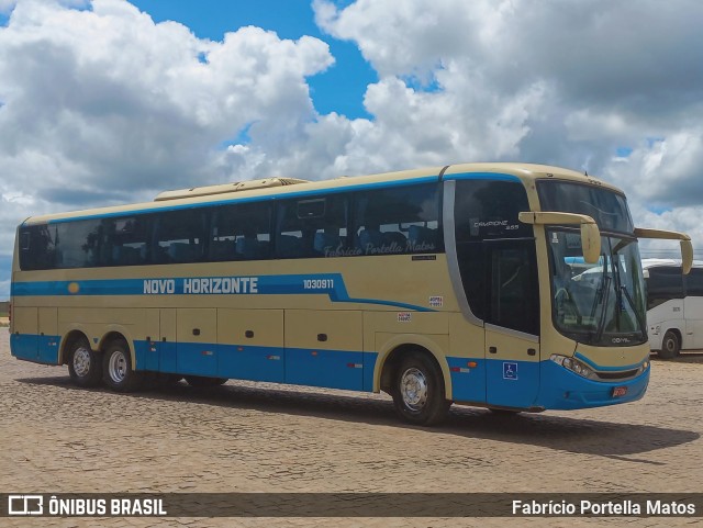 Viação Novo Horizonte 1030911 na cidade de Vitória da Conquista, Bahia, Brasil, por Fabrício Portella Matos. Número da foto: #10828580.