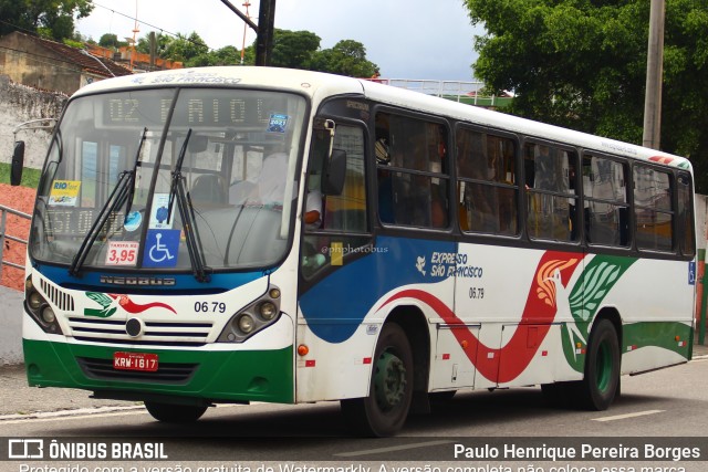 Expresso São Francisco 06.79 na cidade de Nilópolis, Rio de Janeiro, Brasil, por Paulo Henrique Pereira Borges. Número da foto: #10827850.