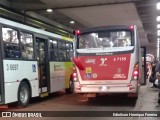 Pêssego Transportes 4 7155 na cidade de São Paulo, São Paulo, Brasil, por Edinilson Henrique Ferreira. Número da foto: #:id.