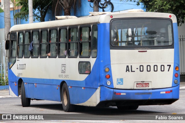 Auto Viação Monte Cristo AL-00007 na cidade de Belém, Pará, Brasil, por Fabio Soares. ID da foto: 10828852.