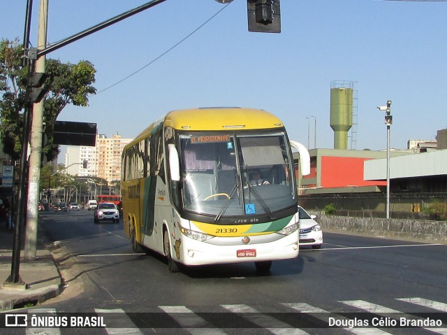 Empresa Gontijo de Transportes 21330 na cidade de Belo Horizonte, Minas Gerais, Brasil, por Douglas Célio Brandao. ID da foto: 10829837.