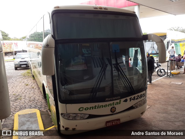 Viação Continental de Transportes 14285 na cidade de Ribeirão Preto, São Paulo, Brasil, por Andre Santos de Moraes. Número da foto: #10830102.