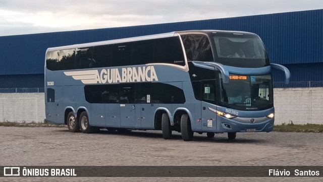 Viação Águia Branca 50360 na cidade de Cruz das Almas, Bahia, Brasil, por Flávio  Santos. ID da foto: 10828956.