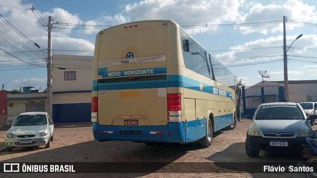 Viação Novo Horizonte 1033311 na cidade de Barra da Estiva, Bahia, Brasil, por Flávio  Santos. Número da foto: #10829010.