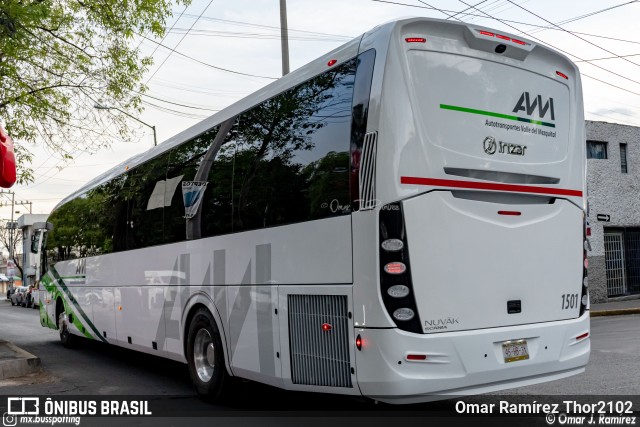 AVM - Autotransportes Valle del Mezquital 1501 na cidade de Gustavo A. Madero, Ciudad de México, México, por Omar Ramírez Thor2102. Número da foto: #10830328.