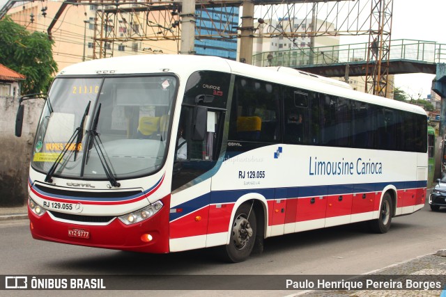 Empresa de Transportes Limousine Carioca RJ 129.055 na cidade de Duque de Caxias, Rio de Janeiro, Brasil, por Paulo Henrique Pereira Borges. Número da foto: #10830762.