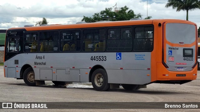 Auto Viação Marechal Brasília 445533 na cidade de Taguatinga, Distrito Federal, Brasil, por Brenno Santos. ID da foto: 10829941.