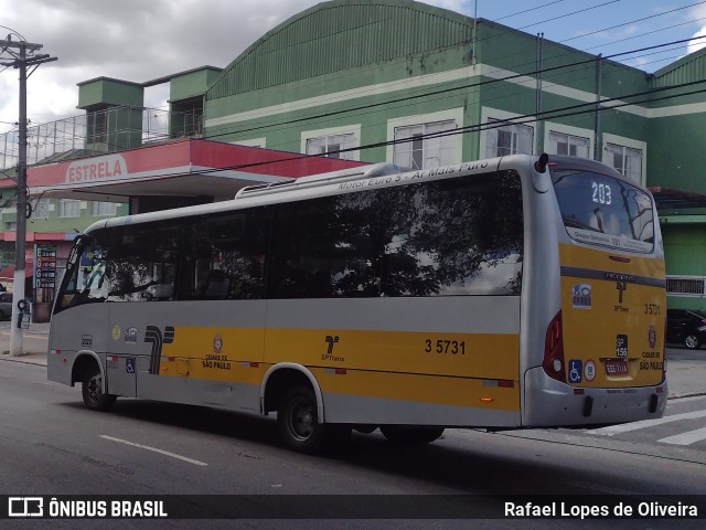 Upbus Qualidade em Transportes 3 5731 na cidade de São Paulo, São Paulo, Brasil, por Rafael Lopes de Oliveira. Número da foto: #10830276.