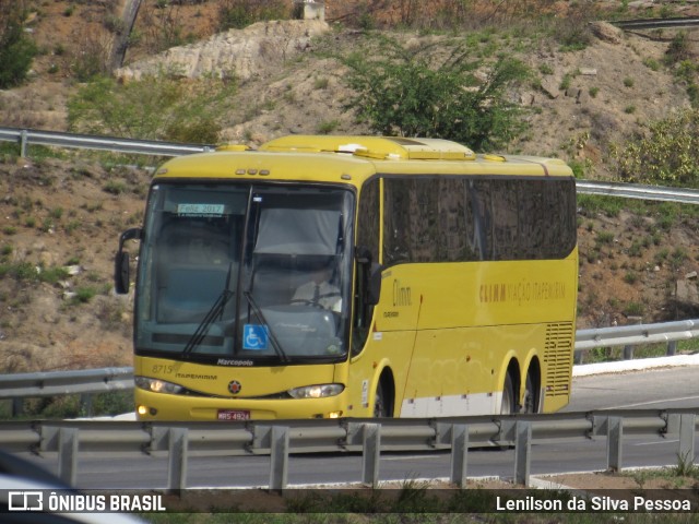 Viação Itapemirim 8715 na cidade de Caruaru, Pernambuco, Brasil, por Lenilson da Silva Pessoa. ID da foto: 10830214.