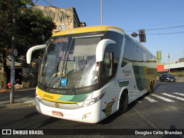 Empresa Gontijo de Transportes 21450 na cidade de Belo Horizonte, Minas Gerais, Brasil, por Douglas Célio Brandao. ID da foto: 10829398.