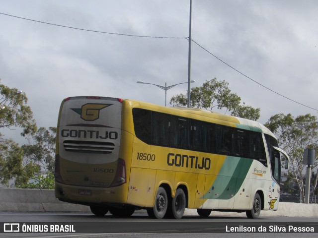 Empresa Gontijo de Transportes 18500 na cidade de Caruaru, Pernambuco, Brasil, por Lenilson da Silva Pessoa. Número da foto: #10830175.