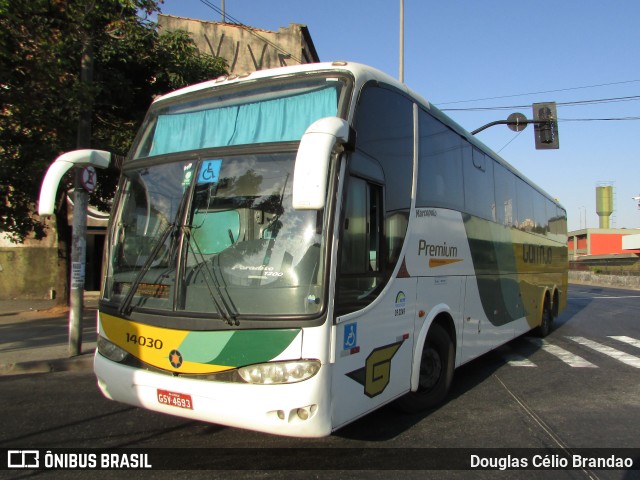 Empresa Gontijo de Transportes 14030 na cidade de Belo Horizonte, Minas Gerais, Brasil, por Douglas Célio Brandao. ID da foto: 10829378.