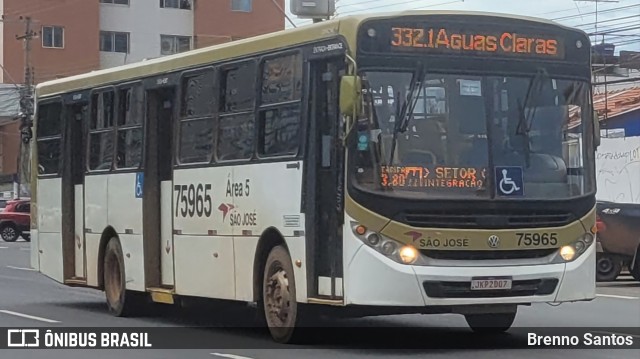 Expresso São José 75965 na cidade de Taguatinga, Distrito Federal, Brasil, por Brenno Santos. Número da foto: #10738994.