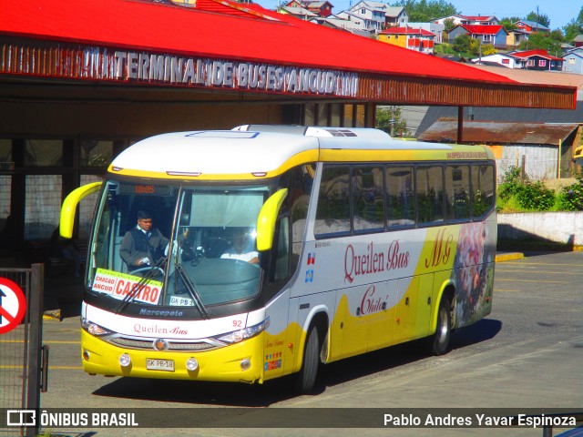 Queilen Bus 92 na cidade de Ancud, Chiloé, Los Lagos, Chile, por Pablo Andres Yavar Espinoza. ID da foto: 10741743.