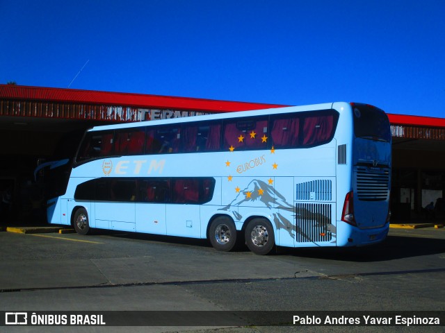 ETM - Empresa de Transporte Maullín 463 na cidade de Ancud, Chiloé, Los Lagos, Chile, por Pablo Andres Yavar Espinoza. Número da foto: #10741856.