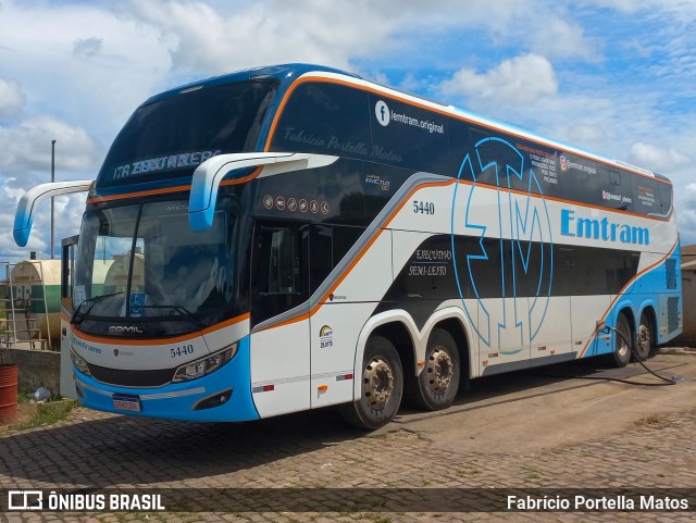 Emtram 5440 na cidade de Vitória da Conquista, Bahia, Brasil, por Fabrício Portella Matos. Número da foto: #10740311.