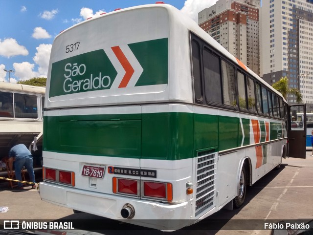 Cia. São Geraldo de Viação 5317 na cidade de Barueri, São Paulo, Brasil, por Fábio Paixão. ID da foto: 10739576.