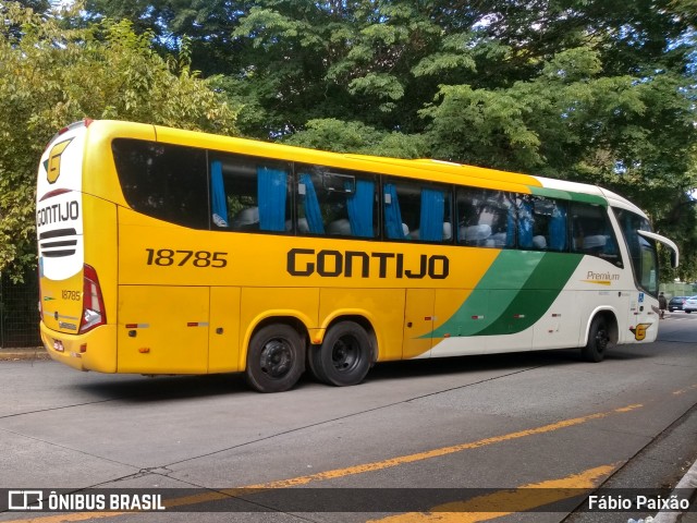 Empresa Gontijo de Transportes 18785 na cidade de São Paulo, São Paulo, Brasil, por Fábio Paixão. ID da foto: 10739149.