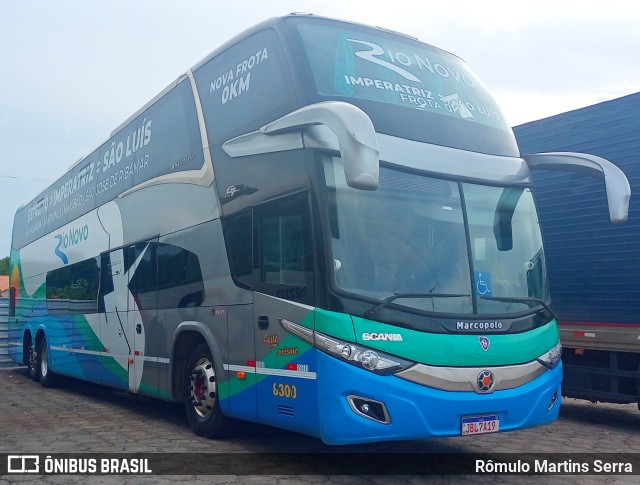 Rio Novo Transportes e Turismo 8300 na cidade de São José de Ribamar, Maranhão, Brasil, por Rômulo Martins Serra. Número da foto: #10739974.