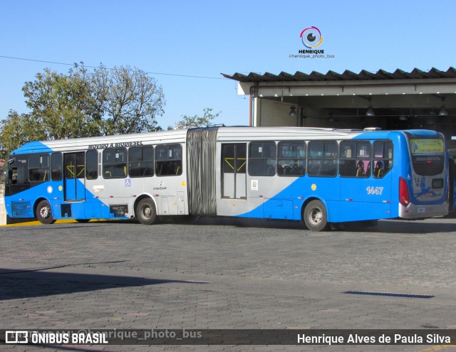 VB Transportes e Turismo 1447 na cidade de Campinas, São Paulo, Brasil, por Henrique Alves de Paula Silva. Número da foto: #10740763.