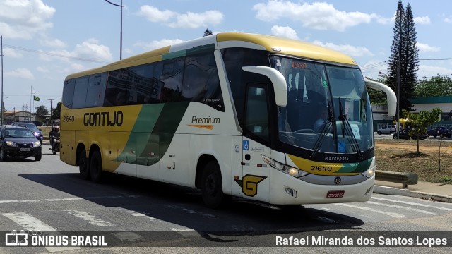 Empresa Gontijo de Transportes 21640 na cidade de Vitória da Conquista, Bahia, Brasil, por Rafael Miranda dos Santos Lopes. ID da foto: 10739655.