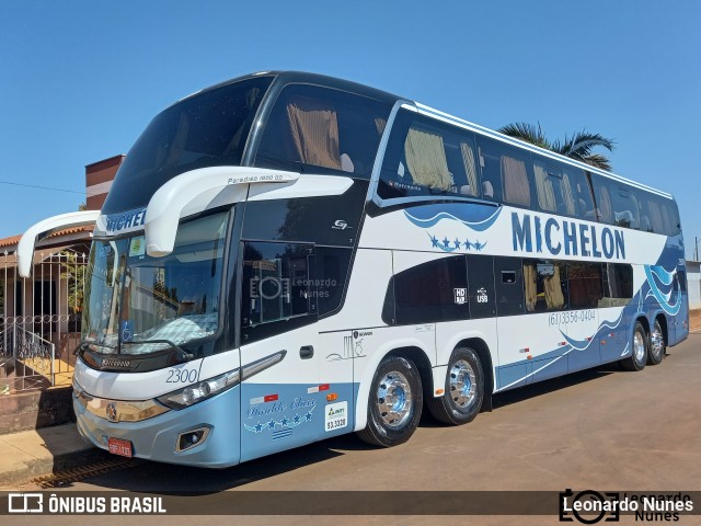 Michelon Turismo 2300 na cidade de Romaria, Minas Gerais, Brasil, por Leonardo Nunes. Número da foto: #10741742.
