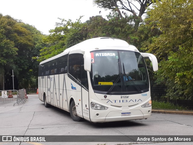 Viação Atibaia São Paulo 1220 na cidade de São Paulo, São Paulo, Brasil, por Andre Santos de Moraes. Número da foto: #10739548.