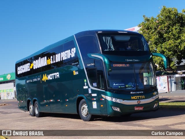 Viação Motta 18014 na cidade de Cascavel, Paraná, Brasil, por Carlos Campos. Número da foto: #10740345.