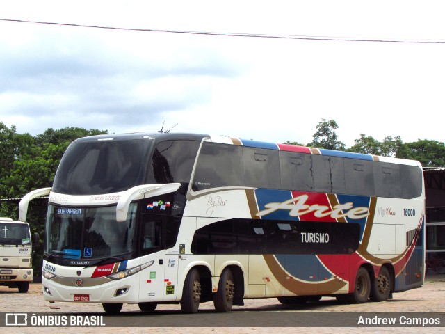 Arte Transportes e Turismo 16000 na cidade de Pirapora, Minas Gerais, Brasil, por Andrew Campos. Número da foto: #10740449.