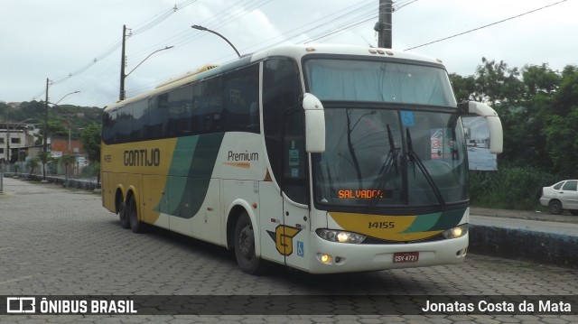 Empresa Gontijo de Transportes 14155 na cidade de Coronel Fabriciano, Minas Gerais, Brasil, por Jonatas Costa da Mata. Número da foto: #10739375.