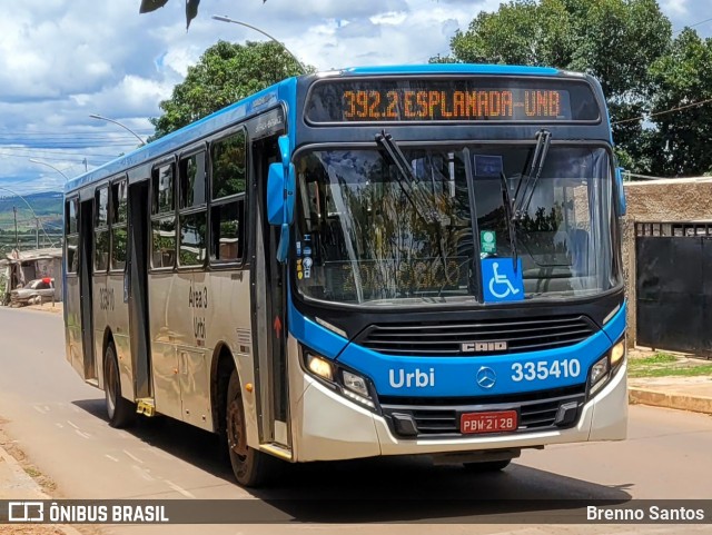 Urbi Mobilidade Urbana 335410 na cidade de Samambaia, Distrito Federal, Brasil, por Brenno Santos. ID da foto: 10739012.