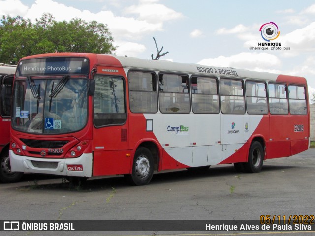 Expresso CampiBus 2282 na cidade de Campinas, São Paulo, Brasil, por Henrique Alves de Paula Silva. Número da foto: #10740938.