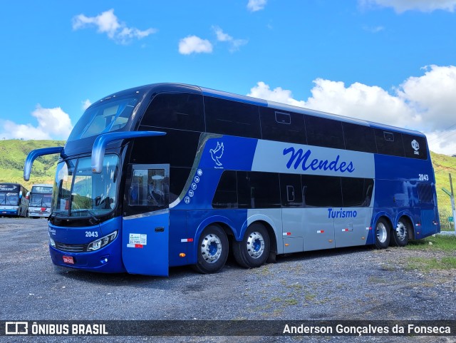 Mendes Turismo 2043 na cidade de Aparecida, São Paulo, Brasil, por Anderson Gonçalves da Fonseca. Número da foto: #10738422.