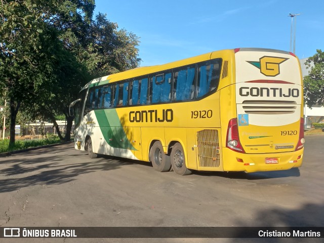 Empresa Gontijo de Transportes 19120 na cidade de Montes Claros, Minas Gerais, Brasil, por Cristiano Martins. ID da foto: 10739714.