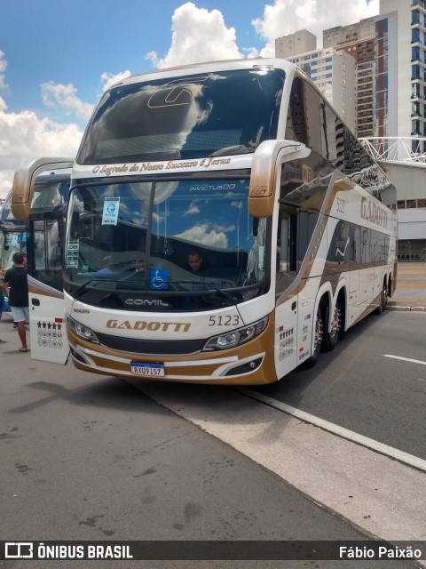 Auto Viação Gadotti 5123 na cidade de Barueri, São Paulo, Brasil, por Fábio Paixão. Número da foto: #10739592.