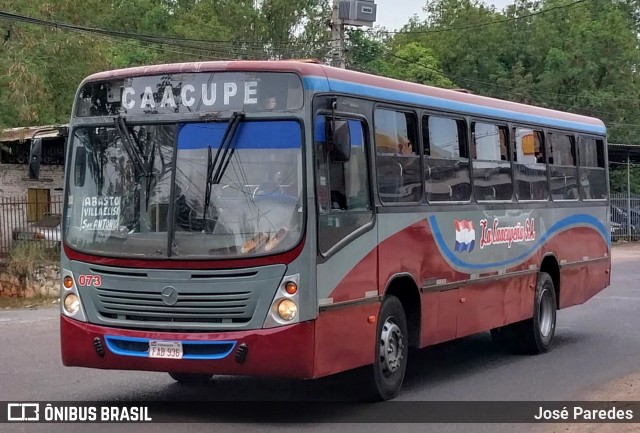 Empresa de Transporte La Caacupeña S.A. 073 na cidade de San Lorenzo, Central, Paraguai, por José Paredes. Número da foto: #10738962.