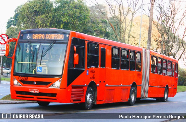 Cristo Rei > CCD Transporte Coletivo > SPE Via Mobilidade S/A DE695 na cidade de Curitiba, Paraná, Brasil, por Paulo Henrique Pereira Borges. Número da foto: #10741461.
