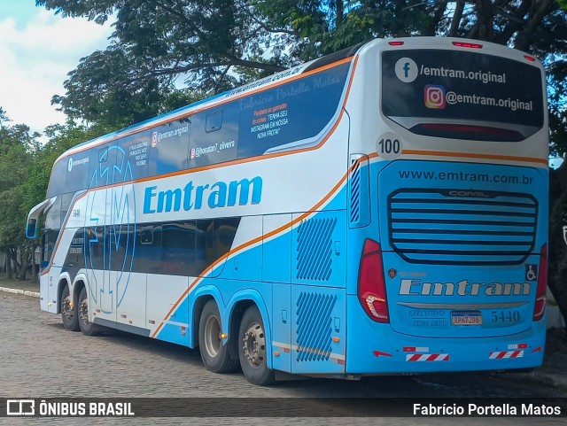Emtram 5440 na cidade de Vitória da Conquista, Bahia, Brasil, por Fabrício Portella Matos. Número da foto: #10740399.