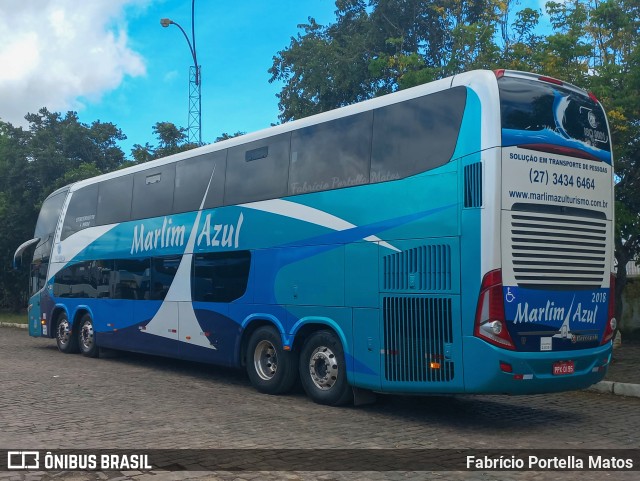 Marlim Azul Turismo 2018 na cidade de Vitória da Conquista, Bahia, Brasil, por Fabrício Portella Matos. ID da foto: 10741004.