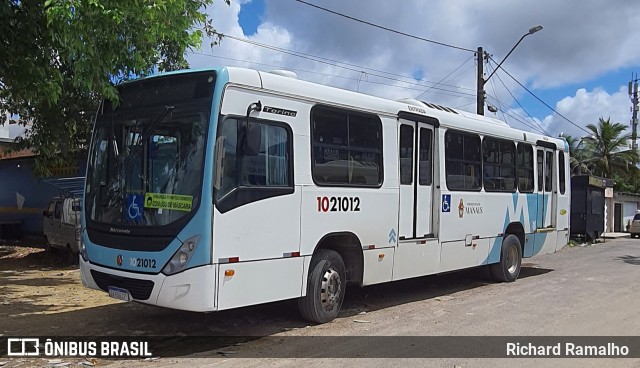 Vega Manaus Transporte 1021012 na cidade de Manaus, Amazonas, Brasil, por Richard Ramalho . Número da foto: #10738759.