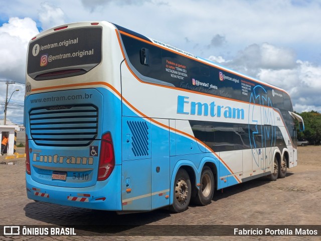 Emtram 5440 na cidade de Vitória da Conquista, Bahia, Brasil, por Fabrício Portella Matos. Número da foto: #10740369.